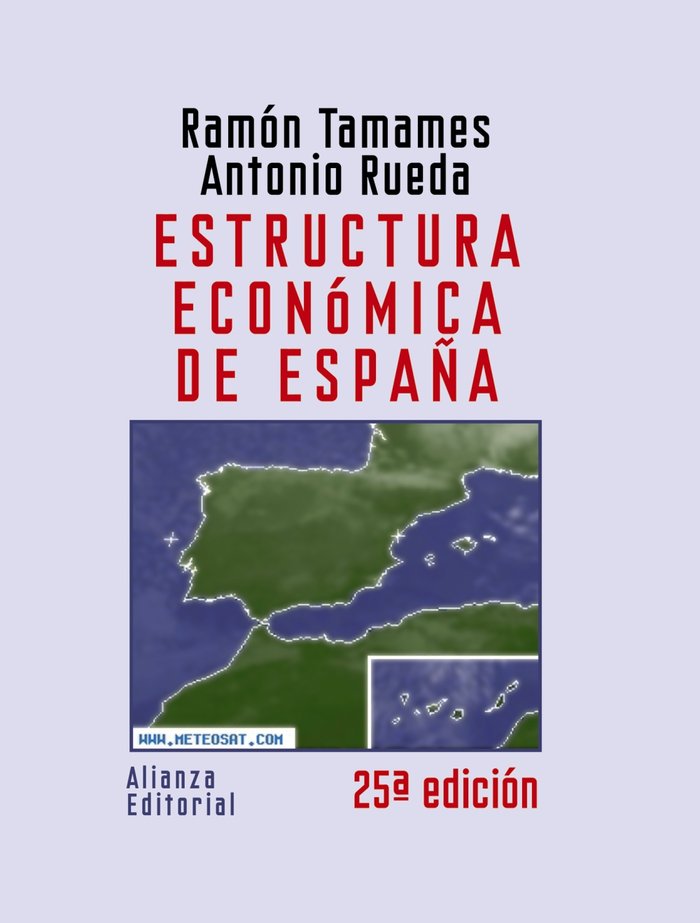 Estructura económica de España, de Tamames, Ramón | portada del libro