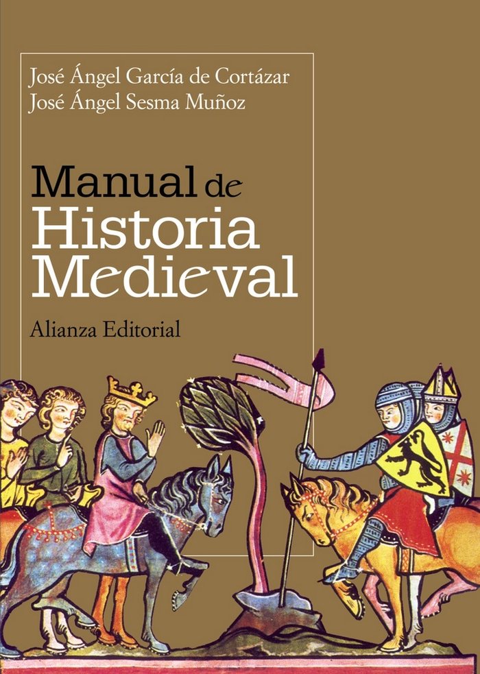Manual de Historia Medieval, de García de Cortázar, José Ángel | portada del libro