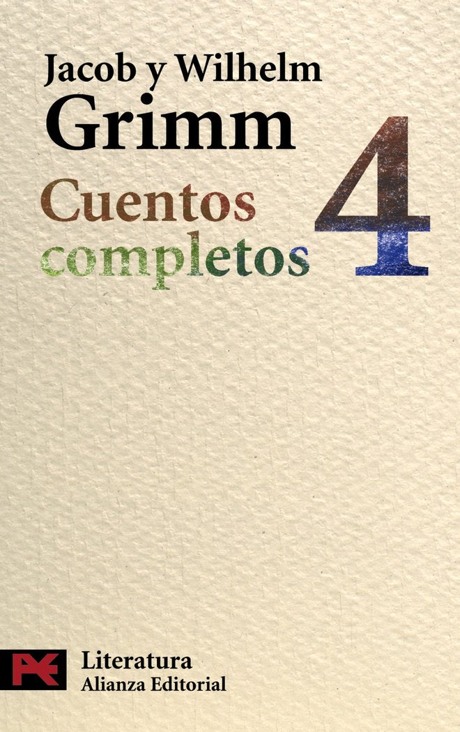 Cuentos completos, 4, de Grimm, Jacob | portada del libro