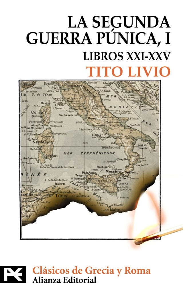 La Segunda Guerra Púnica, de Tito Livio | portada del libro