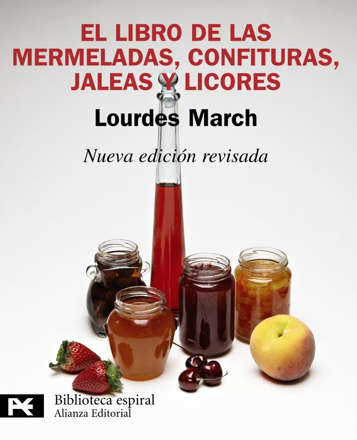 El libro de las mermeladas, confituras, jaleas y licores, de March Ferrer, Lourdes | portada del libro
