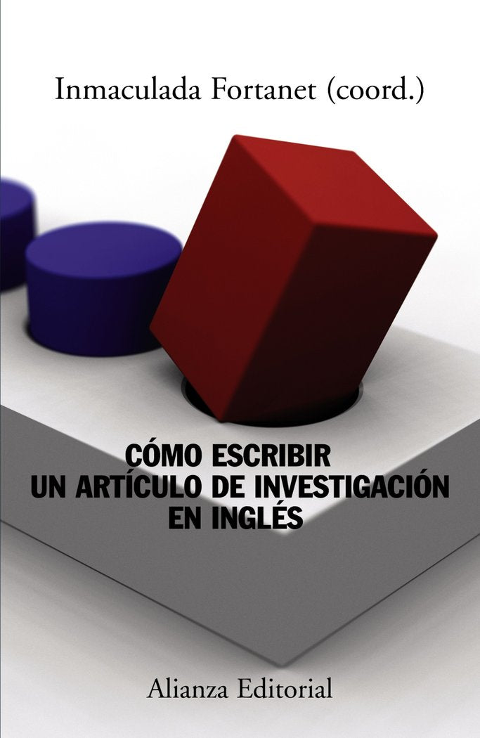 Cómo escribir un artículo de investigación en inglés, de Fortanet Gómez, Inmaculada | portada del libro