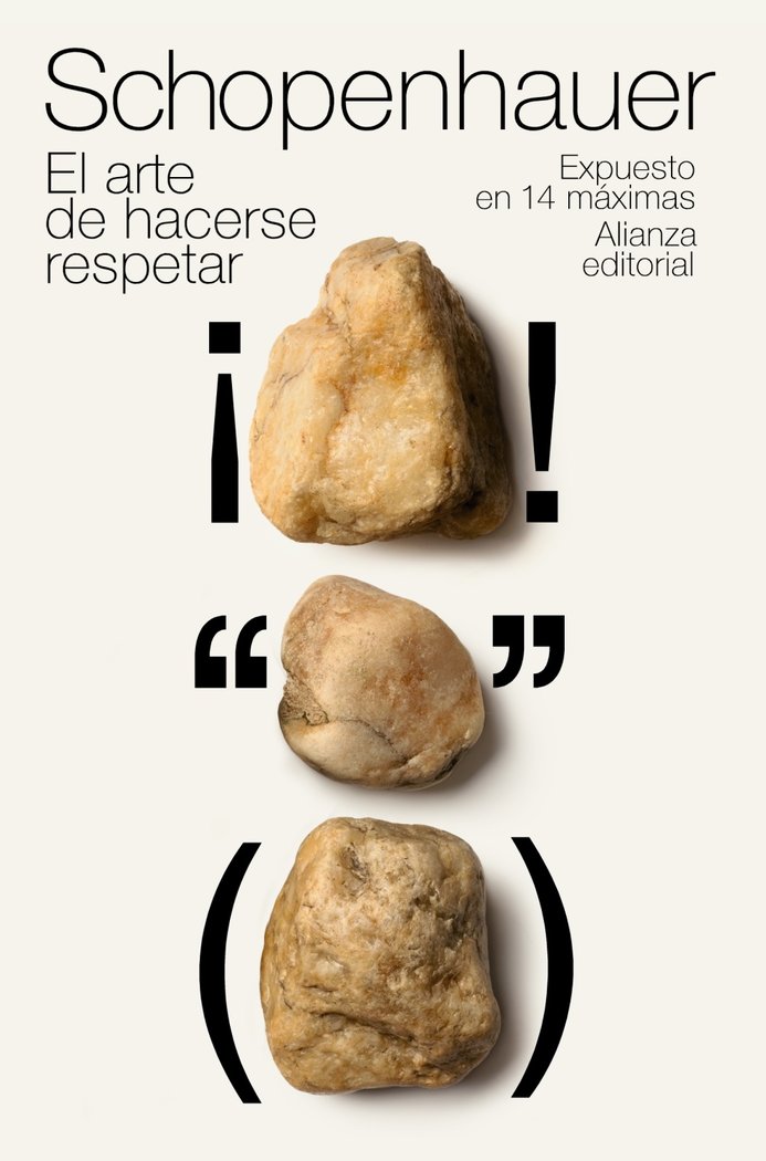 El arte de hacerse respetar, de Schopenhauer, Arthur | portada del libro