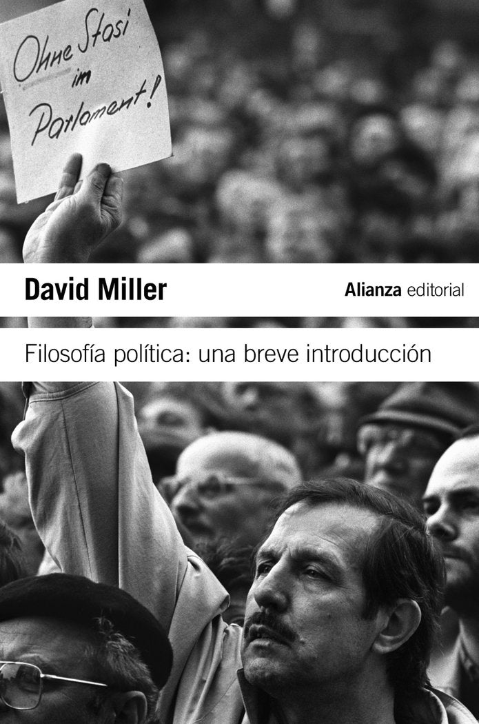 Filosofía política: una breve introducción, de Miller, David | portada del libro