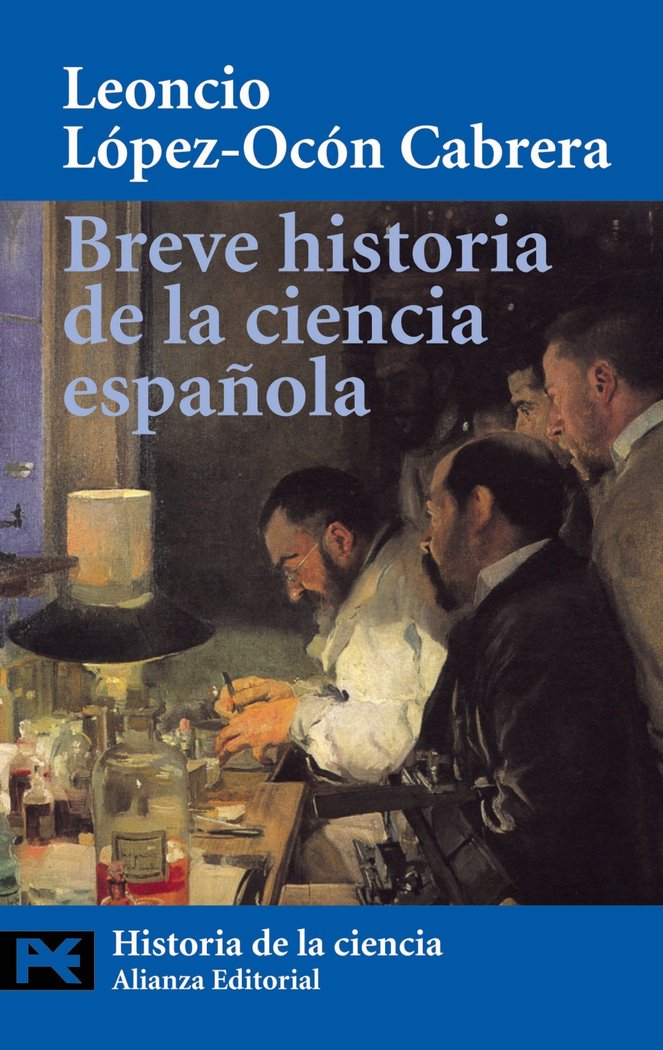 Breve historia de la ciencia española, de López-Ocón, Leoncio | portada del libro