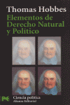 Elementos de Derecho Natural y Político, de Hobbes, Thomas | portada del libro