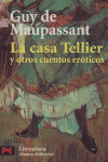 La casa Tellier y otros cuentos eróticos, de Maupassant, Guy de | portada del libro