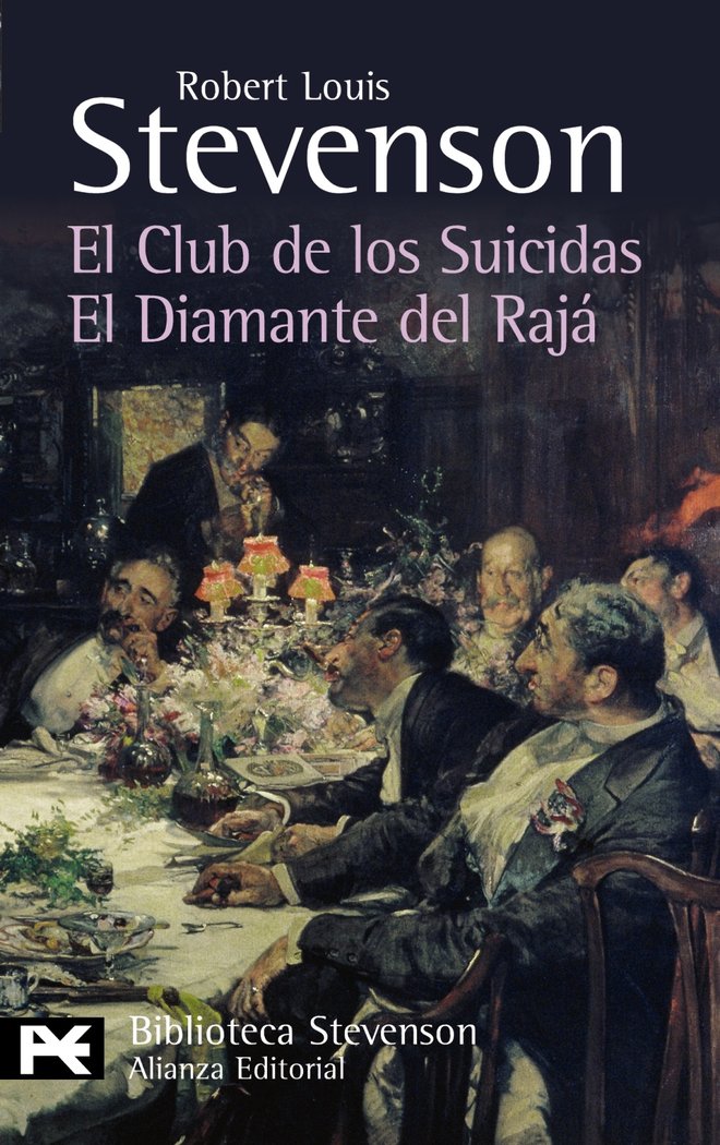 El club de los suicidas. El diamante del Rajá, de Stevenson, Robert Louis | portada del libro