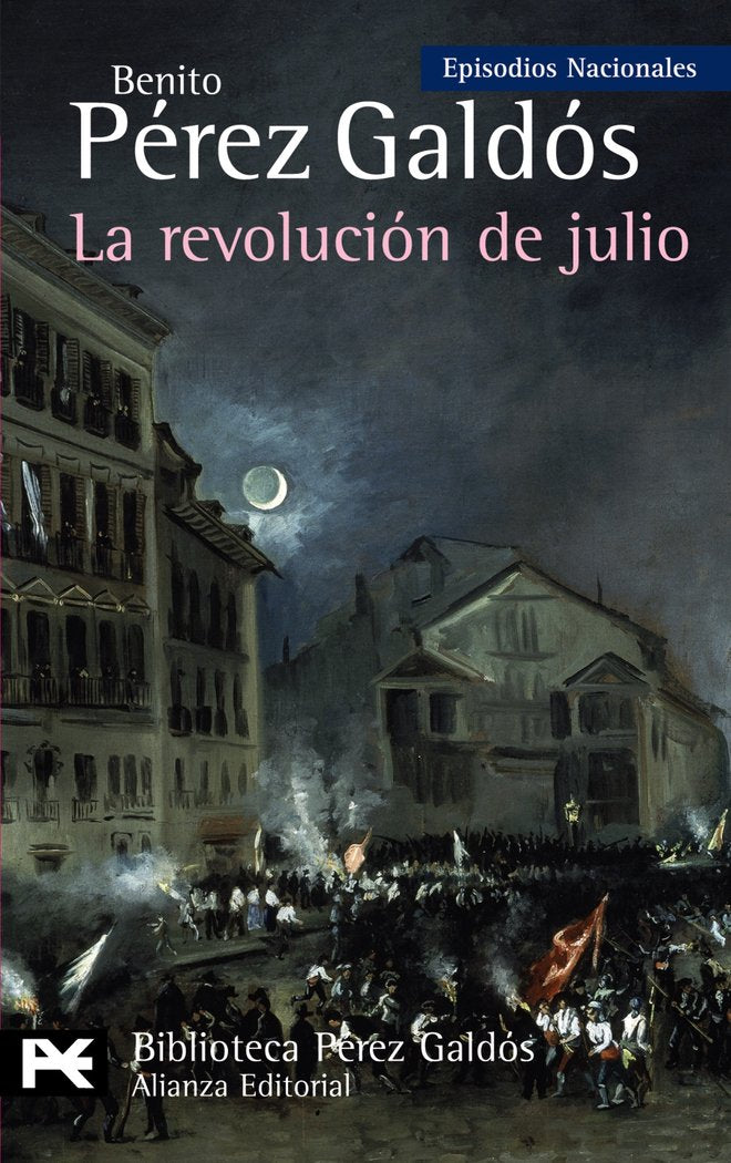 La revolución de julio, de Pérez Galdós, Benito | portada del libro