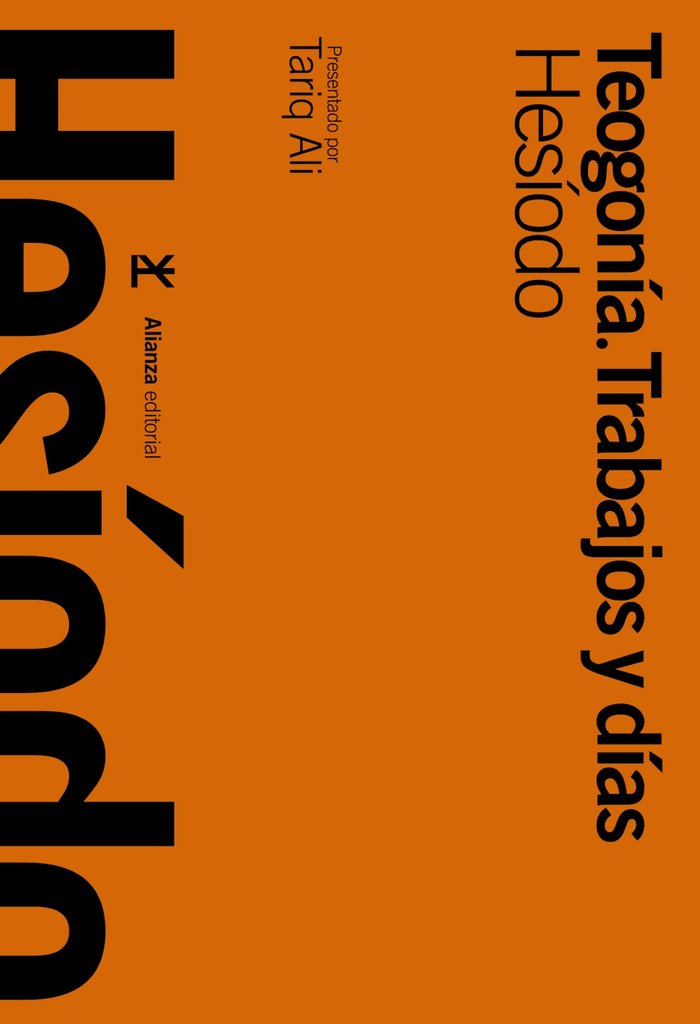 Teogonía / Trabajos y días, de Hesíodo | portada del libro