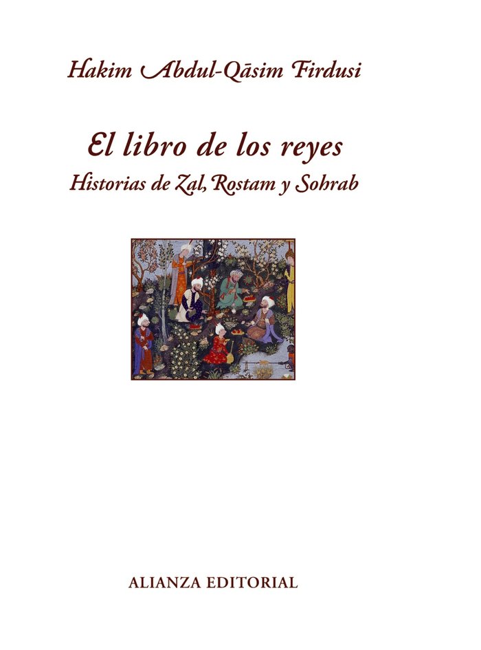 El libro de los reyes, de Firdusi, Hakim Abul-Qasim | portada del libro