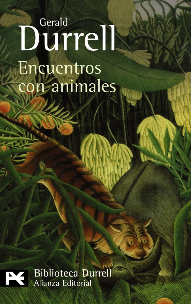 Encuentros con animales, de Durrell, Gerald | portada del libro