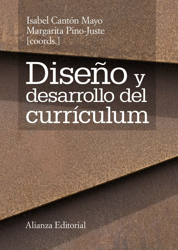 Diseño y desarrollo del currículum, de Cantón Mayo, Isabel | portada del libro