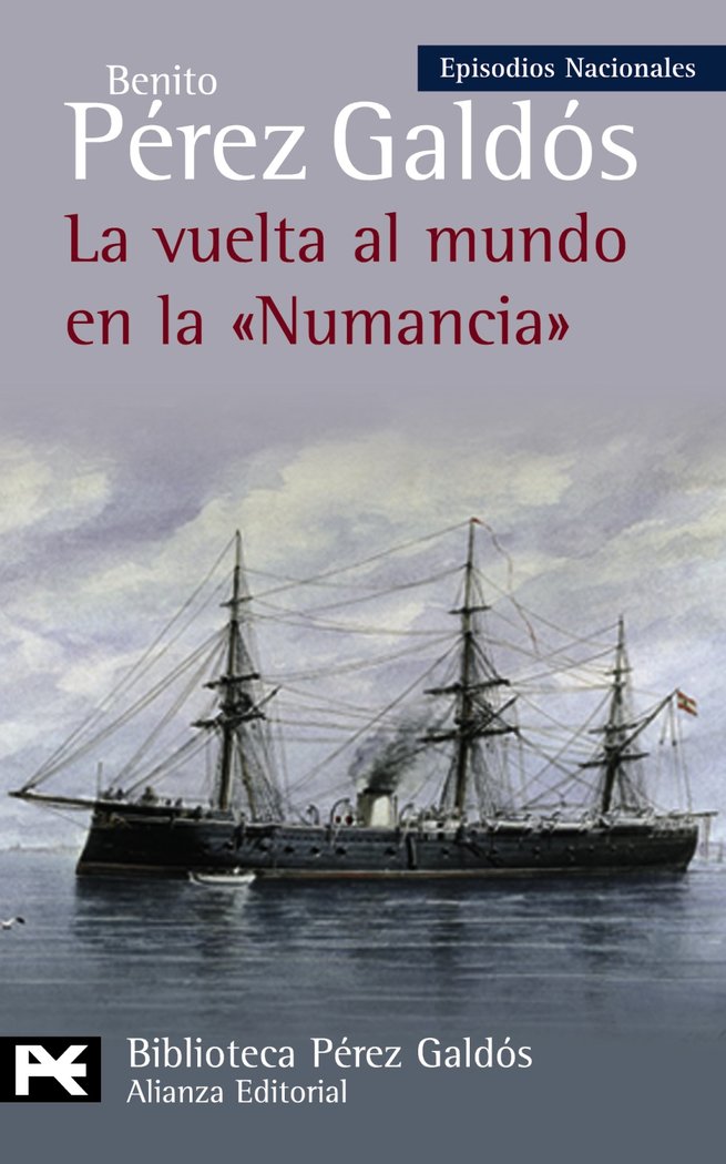 La vuelta al mundo en la "Numancia", de Pérez Galdós, Benito | portada del libro