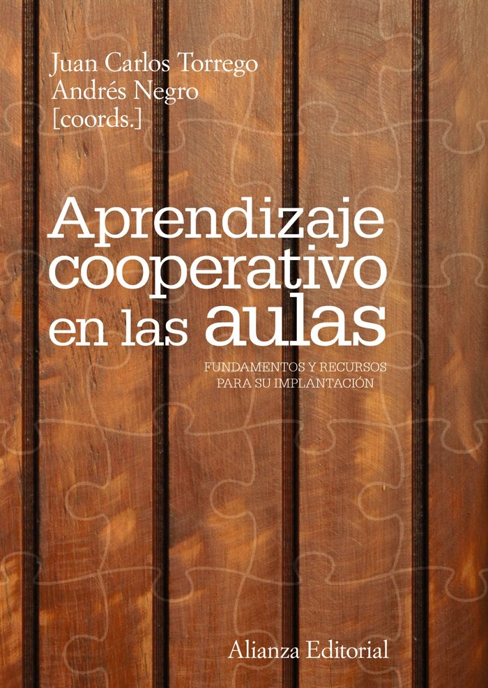 Aprendizaje cooperativo en las aulas, de Torrego, Juan Carlos | portada del libro