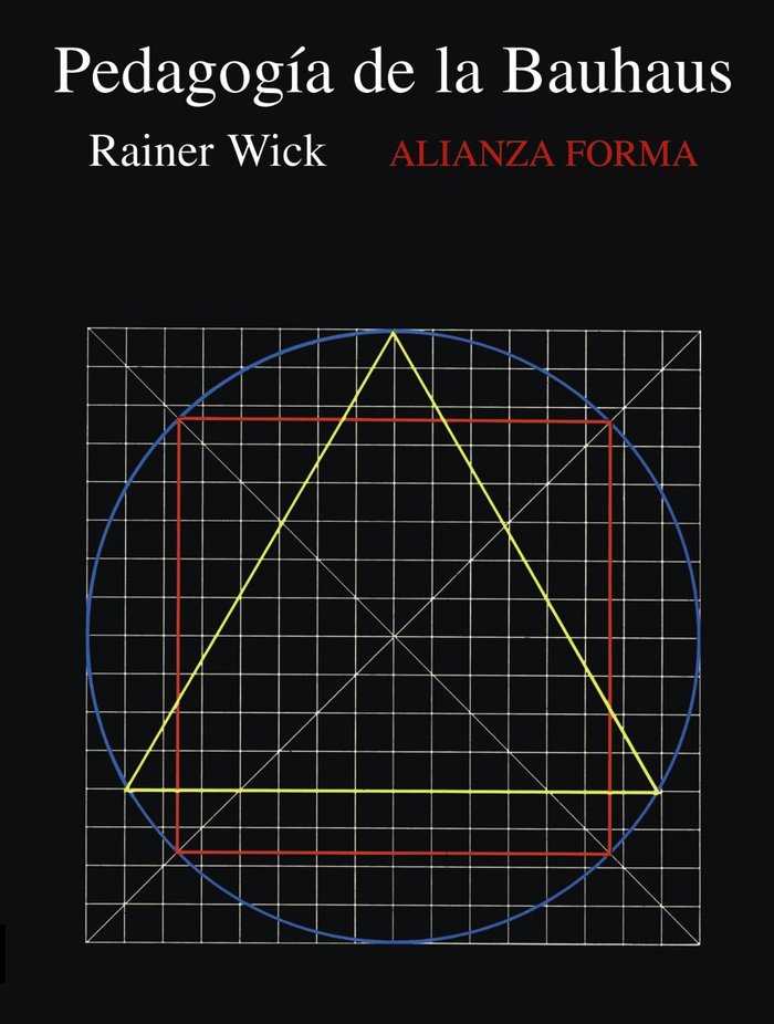 La pedagogía de la Bauhaus, de Wick, Rainer | portada del libro