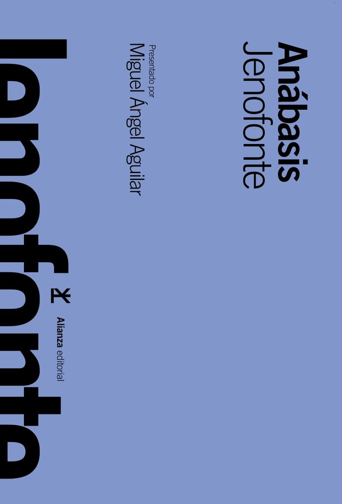 Anábasis, de Jenofonte | portada del libro