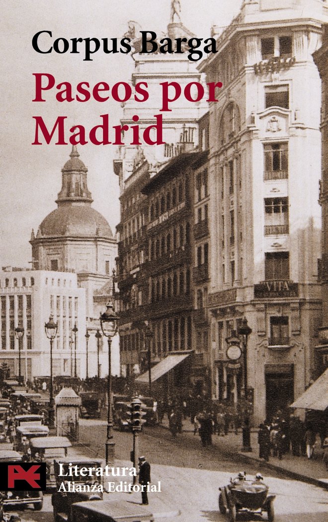 Paseos por Madrid, de Corpus Barga | portada del libro