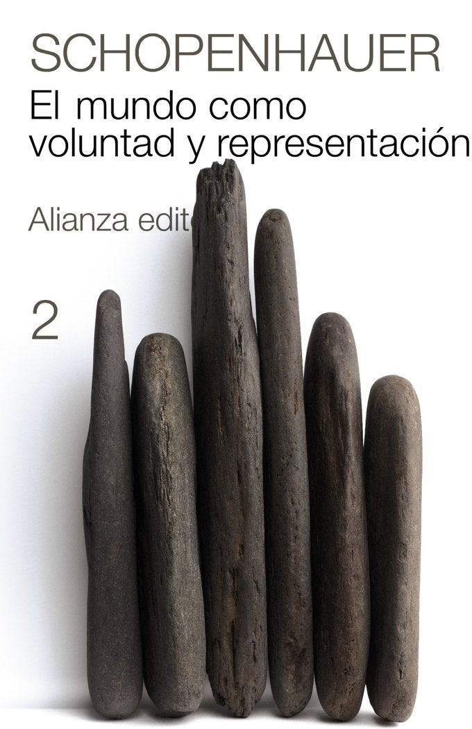 El mundo como voluntad y representación, 2, de Schopenhauer, Arthur | portada del libro