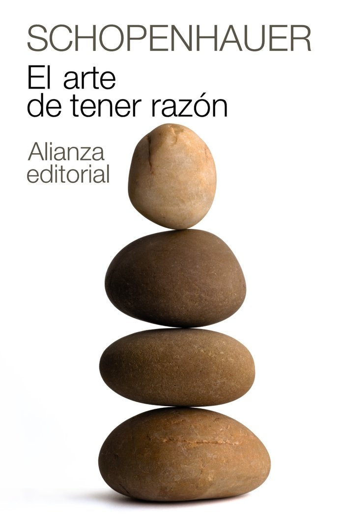 El arte de tener razón, de Schopenhauer, Arthur | portada del libro