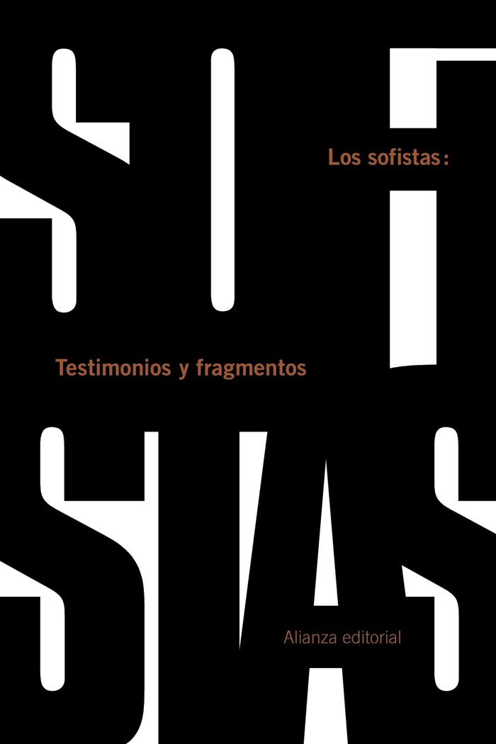 Los sofistas, de Varios | portada del libro