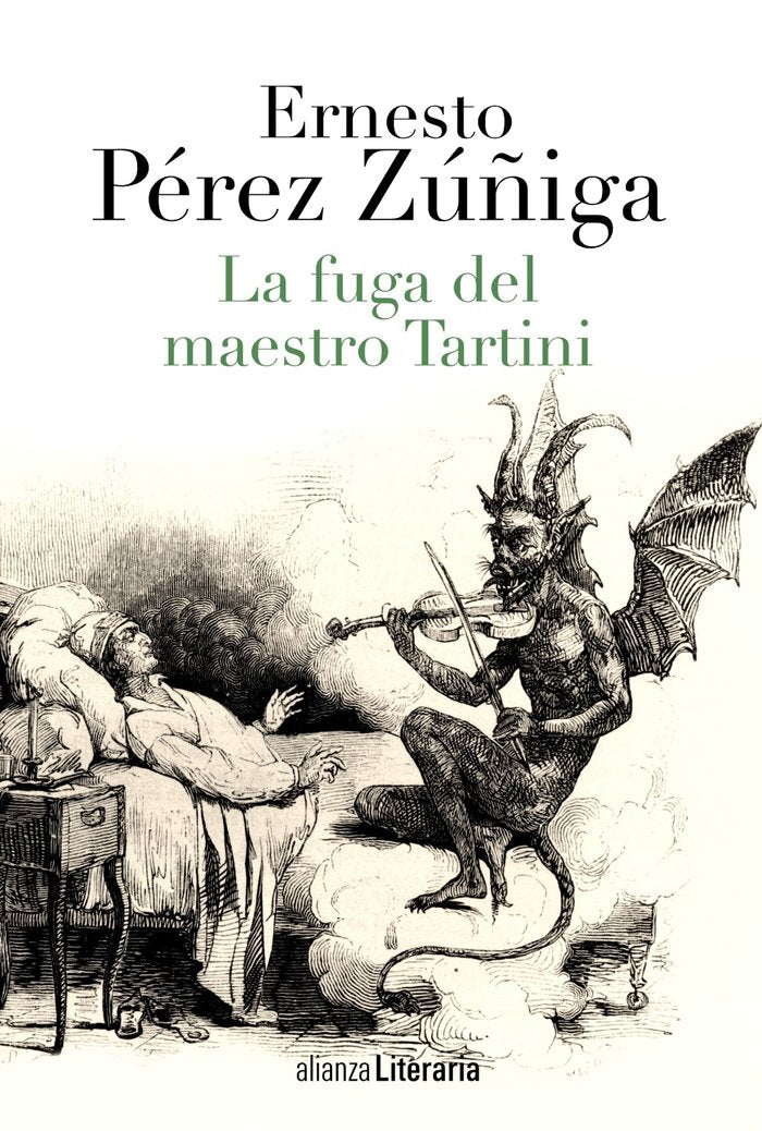 La fuga del maestro Tartini, de Pérez Zúñiga, Ernesto | portada del libro