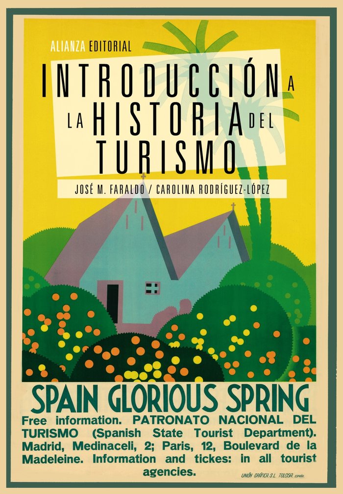 Introducción a la historia del turismo, de Faraldo, José M. | portada del libro