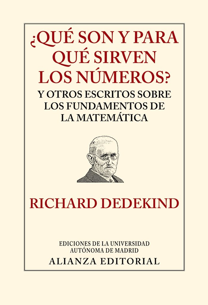 ¿Qué son y para qué sirven los números?, de Dedekind, Richard | portada del libro