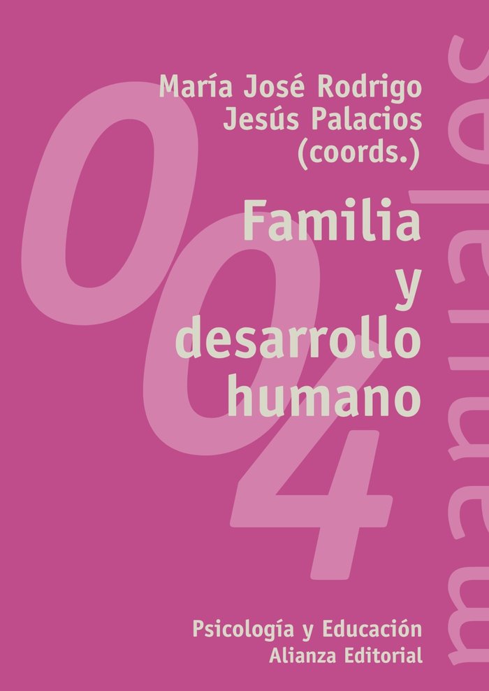 Familia y desarrollo humano, de Rodrigo, María José | portada del libro