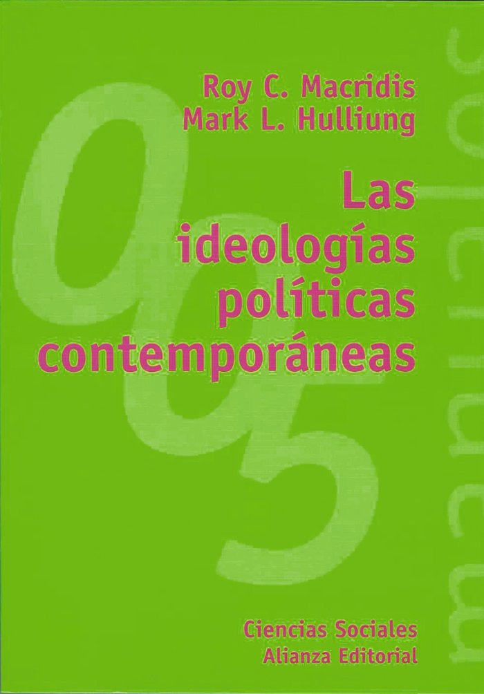 Las ideologías políticas contemporáneas, de C. Macridis, Roy | portada del libro