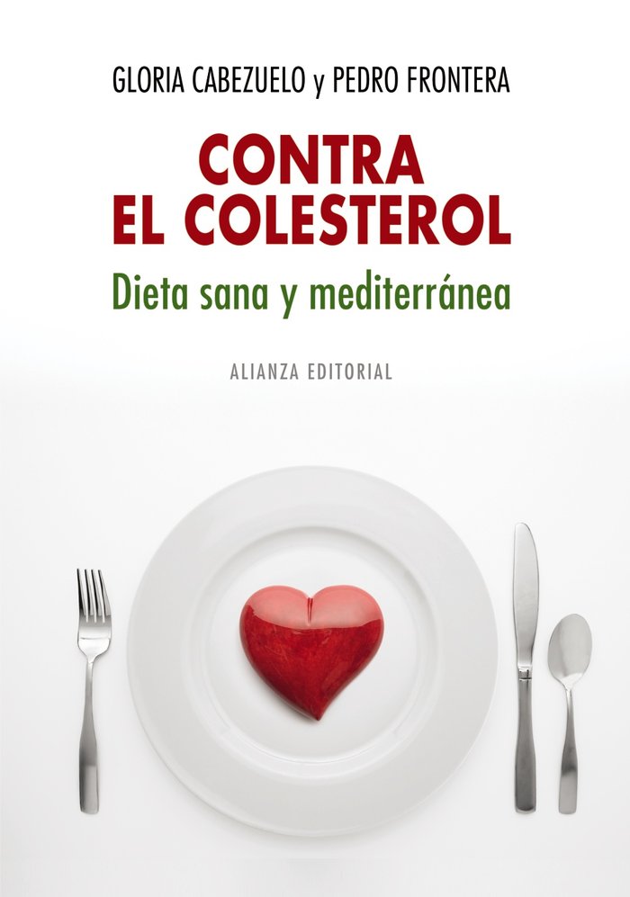 Contra el colesterol: dieta sana y mediterránea, de Cabezuelo, Gloria | portada del libro