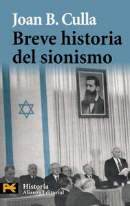Breve historia del sionismo, de Culla, Joan B. | portada del libro