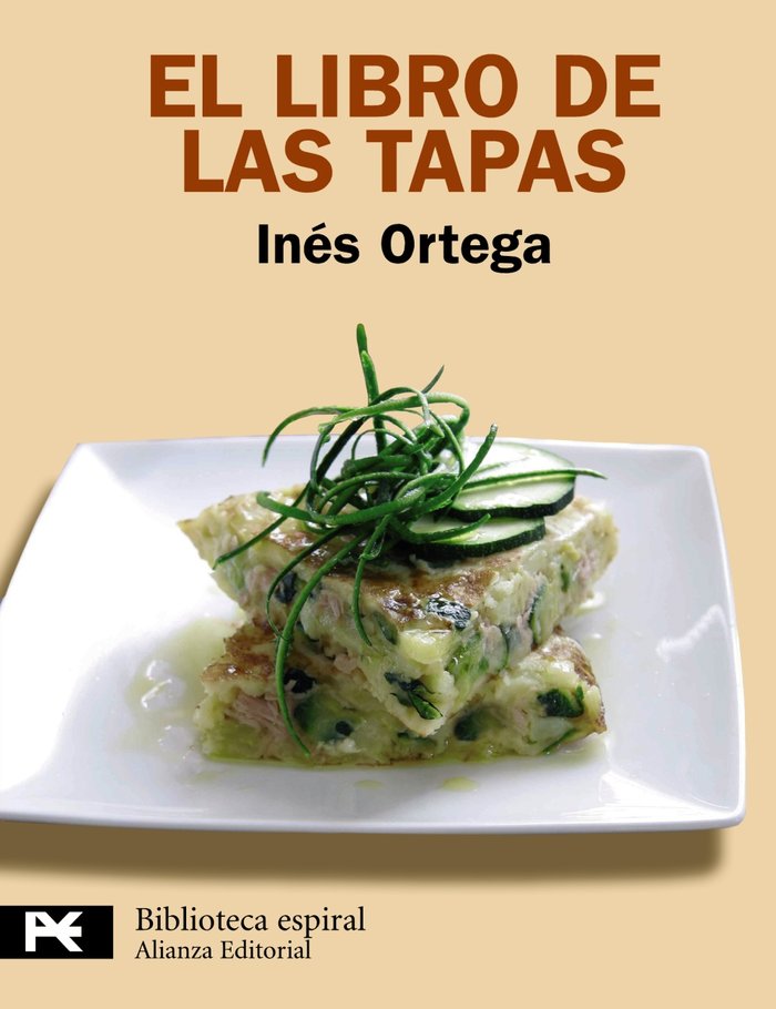 El libro de las tapas, de Ortega, Inés | portada del libro