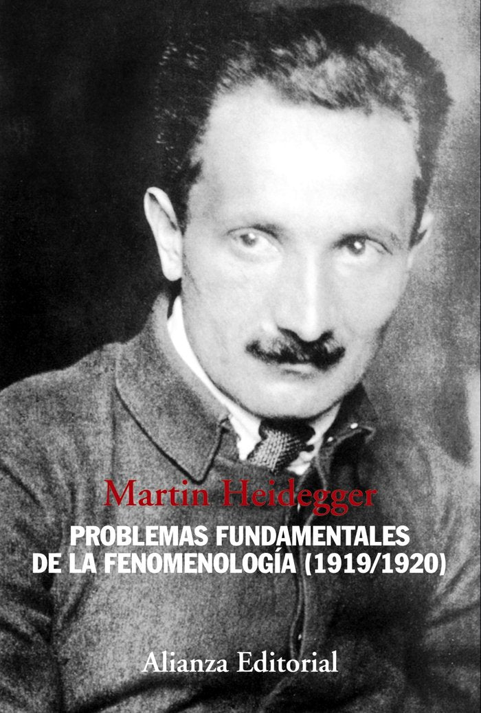 Problemas fundamentales de la fenomenología (1919/1920), de Heidegger, Martin | portada del libro