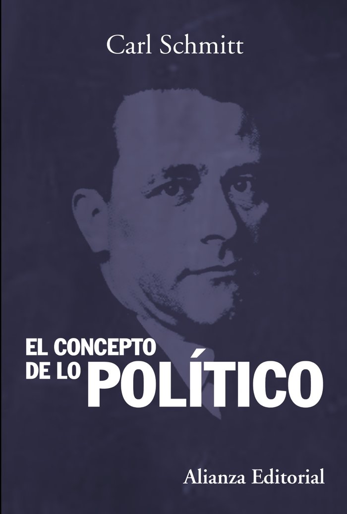 El concepto de lo político, de Schmitt, Carl | portada del libro