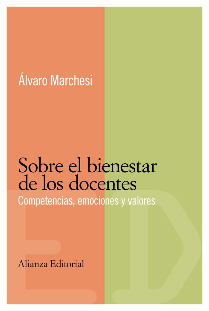 Sobre el bienestar de los docentes, de Marchesi, Álvaro | portada del libro