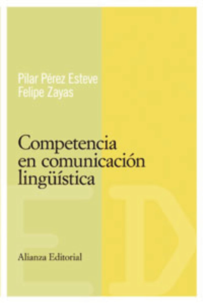 Competencia en comunicación lingüística, de Pérez Esteve, Pilar | portada del libro