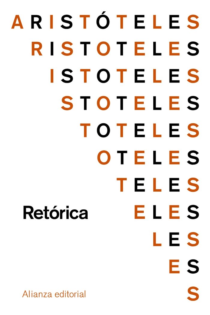 Retórica, de Aristóteles | portada del libro