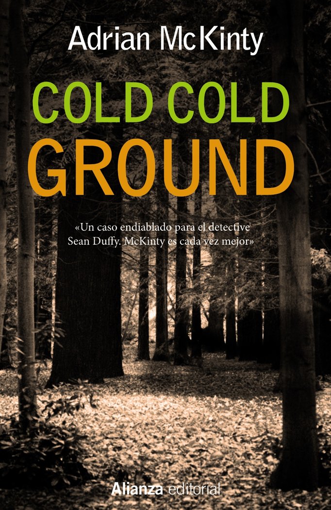 Cold Cold Ground, de McKinty | portada del libro