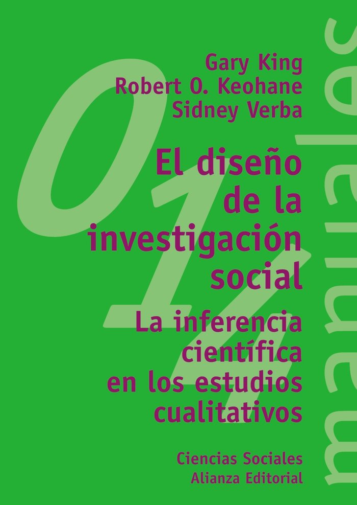 El diseño de la investigación social, de King, Gary | portada del libro