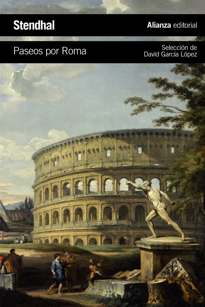 Paseos por Roma, de Stendhal | portada del libro
