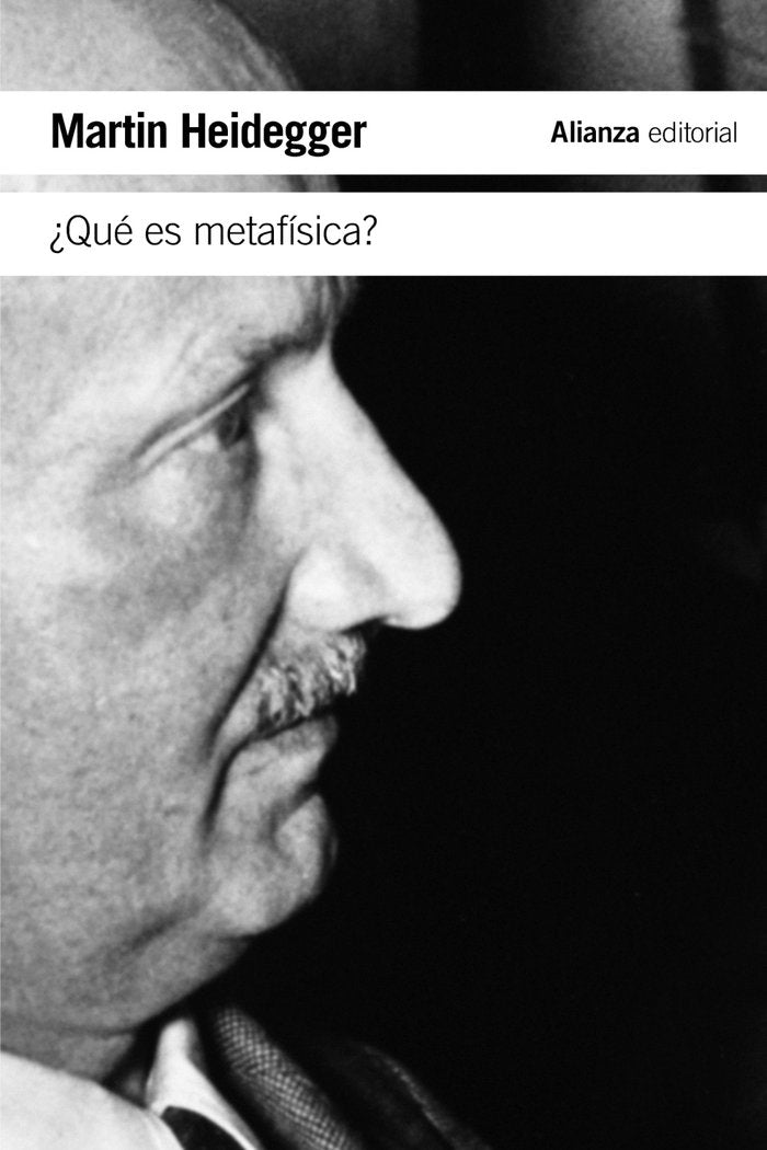 ¿Qué es metafísica?, de Heidegger, Martin | portada del libro