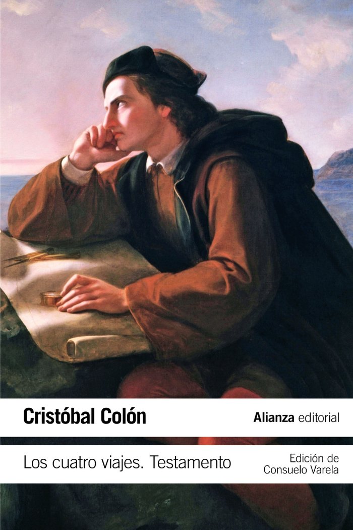 Los cuatro viajes. Testamento, de Colón, Cristobal | portada del libro