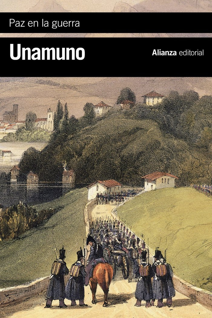 Paz en la guerra, de Unamuno, Miguel de | portada del libro