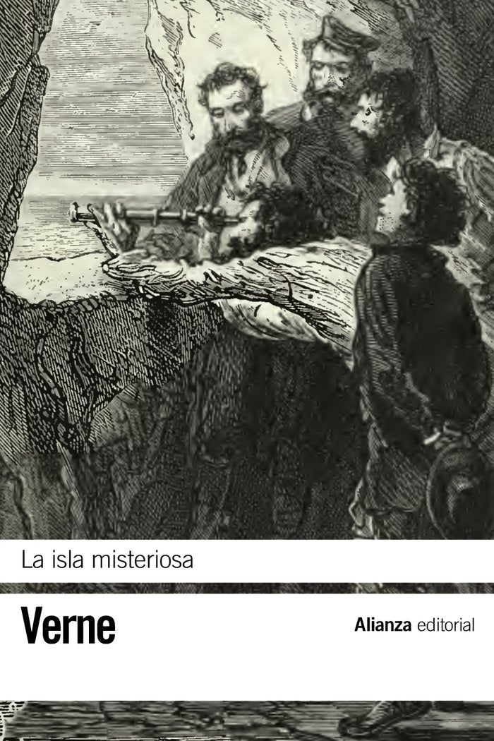 La isla misteriosa, de Verne, Jules | portada del libro