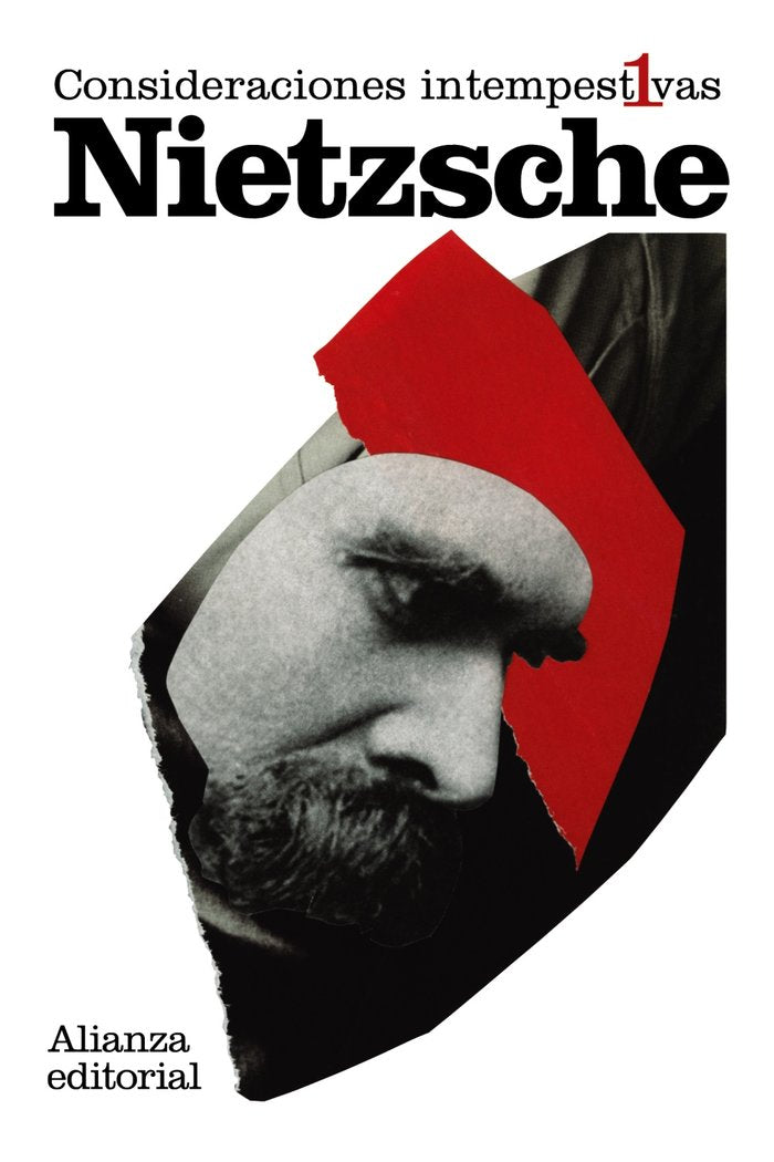 Consideraciones intempestivas, 1, de Nietzsche, Friedrich | portada del libro