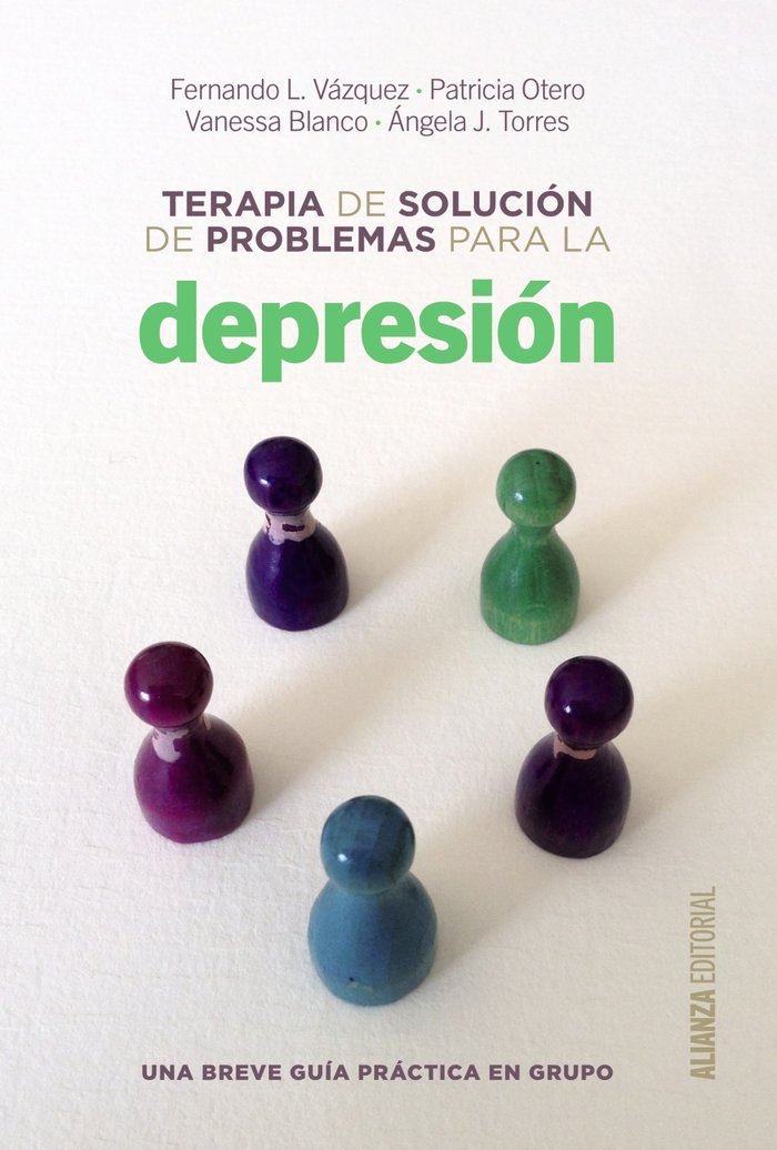 Terapia de solución de problemas para la depresión, de Vázquez, Fernando L. | portada del libro