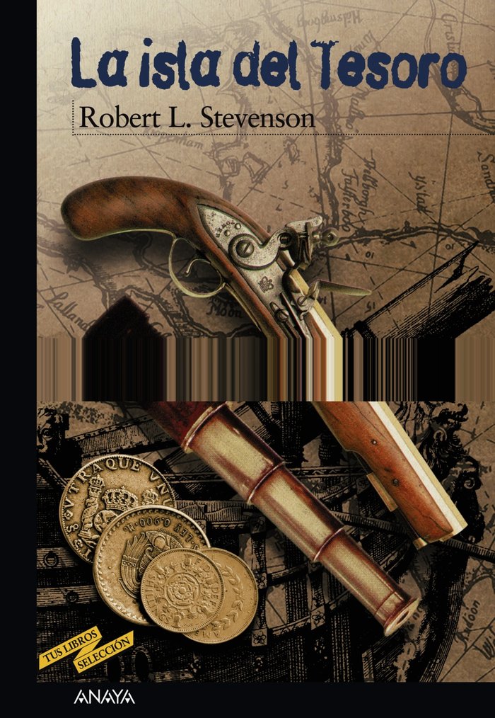 La isla del Tesoro, de Stevenson, Robert L. | portada del libro