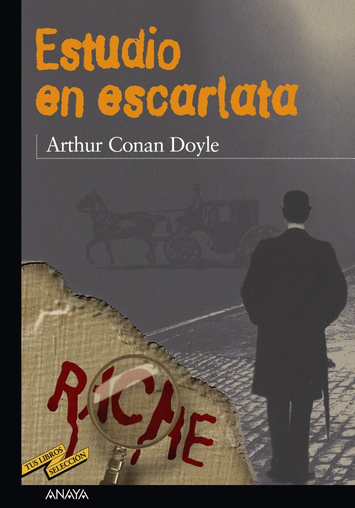 Estudio en escarlata, de Doyle, Arthur Conan | portada del libro