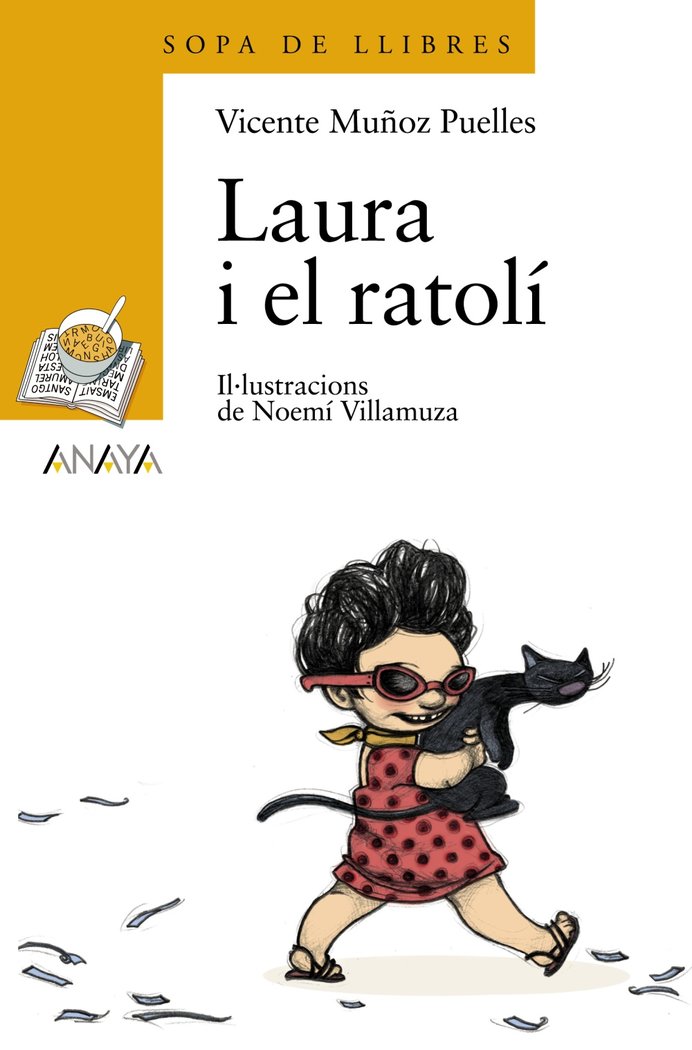 Laura i el ratolí, de Muñoz Puelles | portada del libro